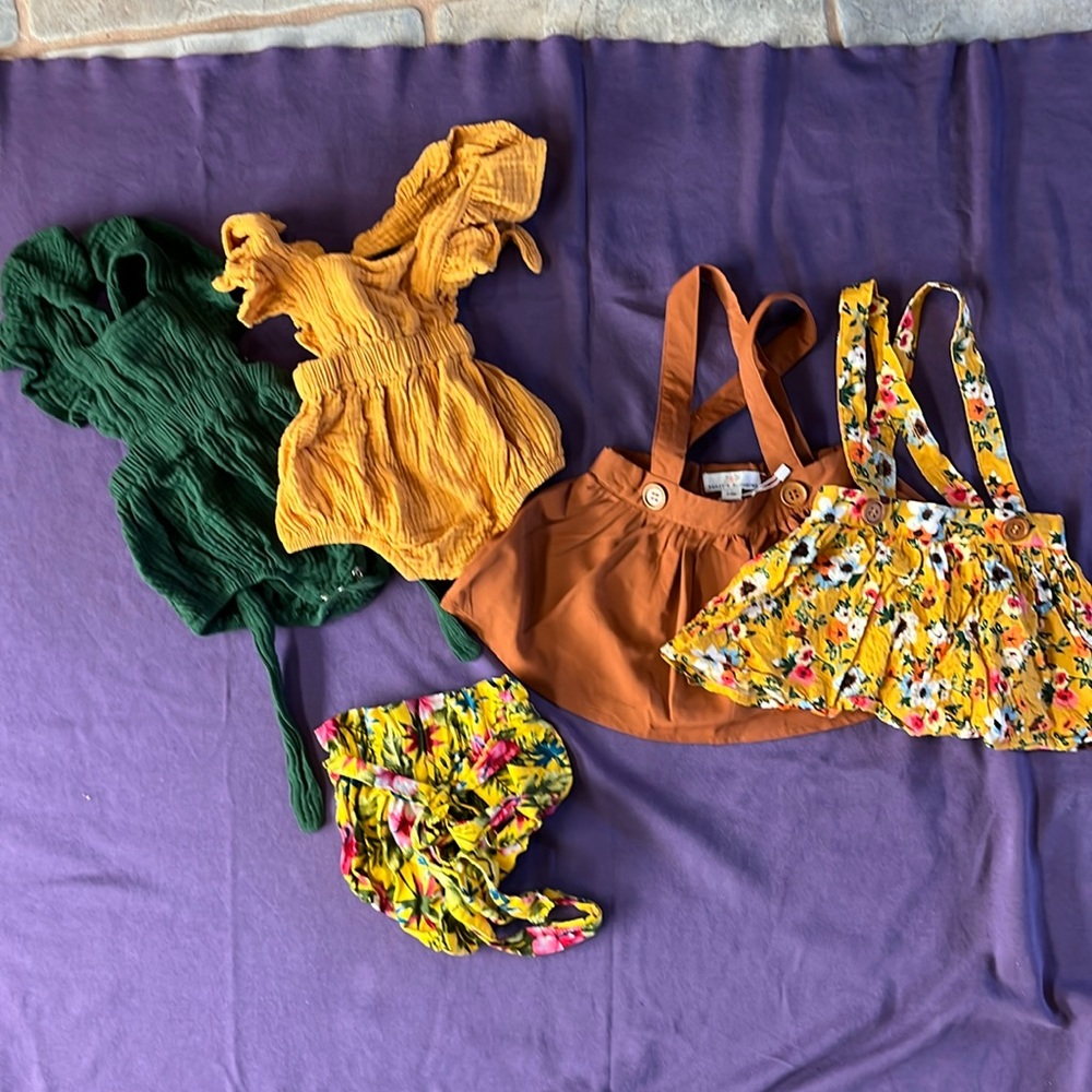 5 piece 3-6 month Bailey Blossom bundle